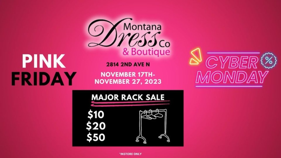 Montana Dress Co Holiday Sale