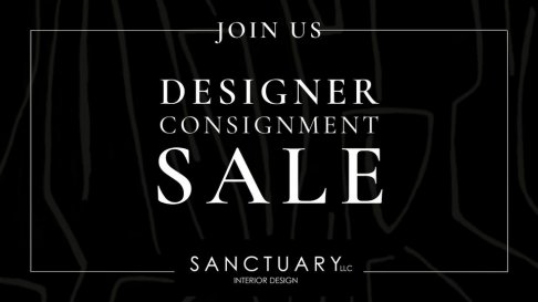 Sanctuary Interior Design Designer Consignment Sale